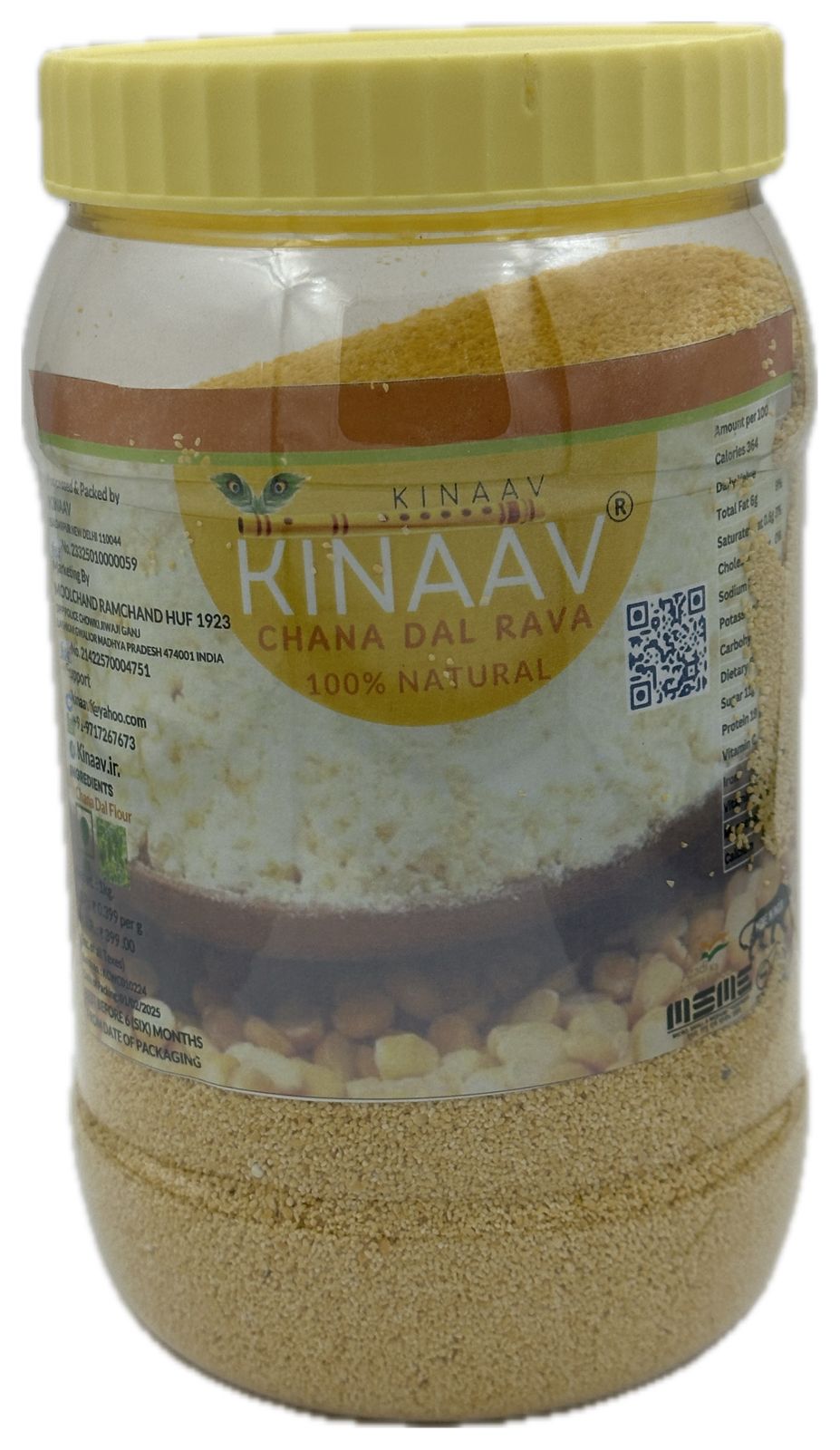 Chana Dal Rava Jar