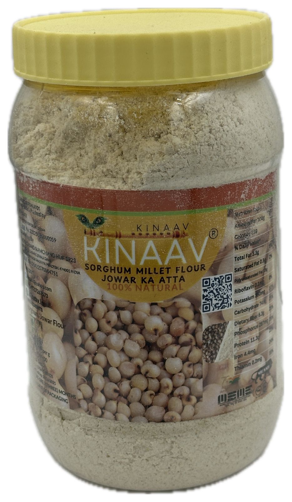 Sorghum Millet/jowar Flour Jar