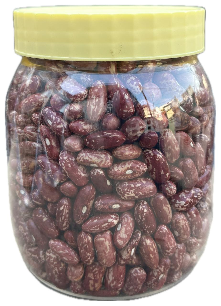 Purple Speckled Kidney Beans DISCO RAJMA Jar